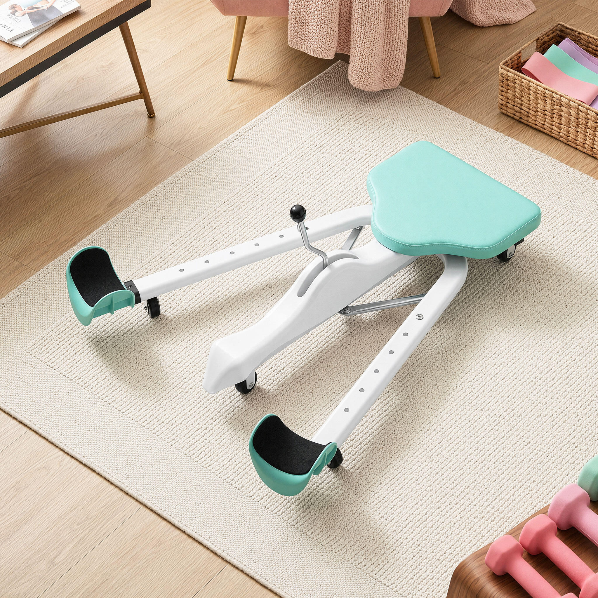 Everfit Leg Stretcher Machine Foldable 180 degree Adjustable  Split Machine Gree