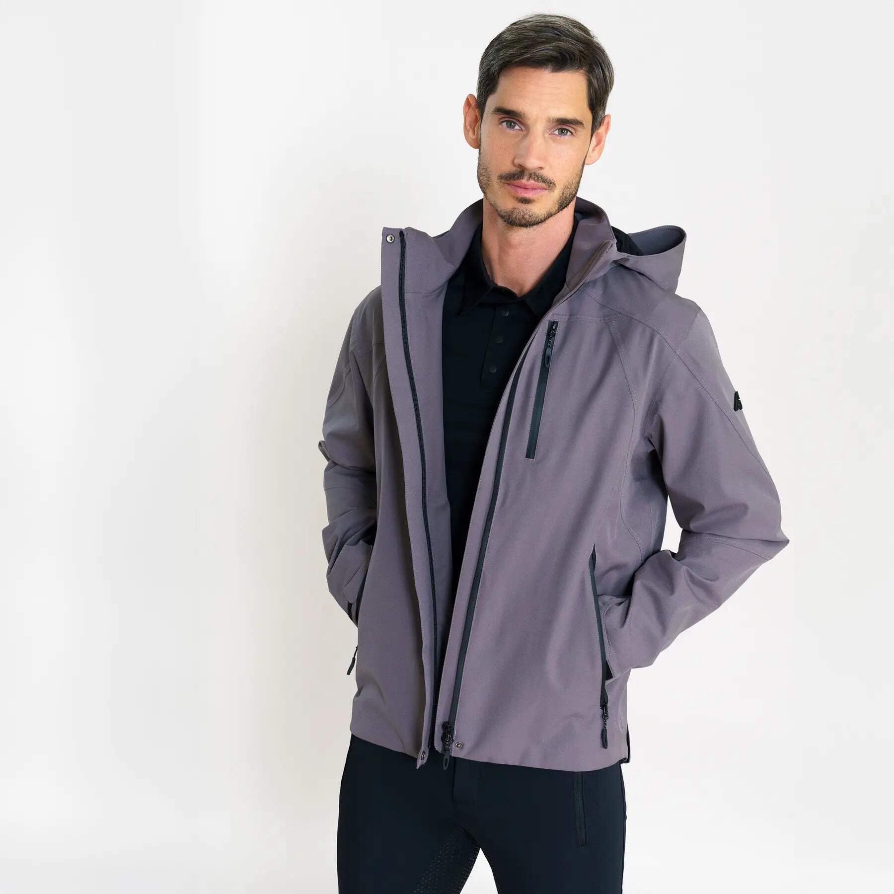 Waterproof riding jacket Euro-Star Umbria 3/4