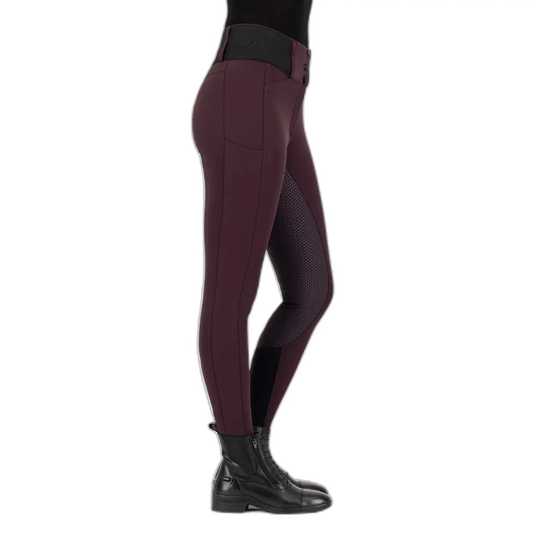 Pantalon équitation full grip femme Euro-Star Athletic Leanline 4/4