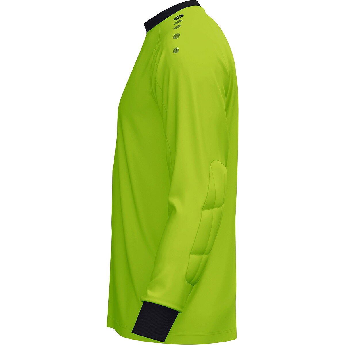 Keepershirt - voetbal - kinderen - lange mouw - fluo groen 3/4