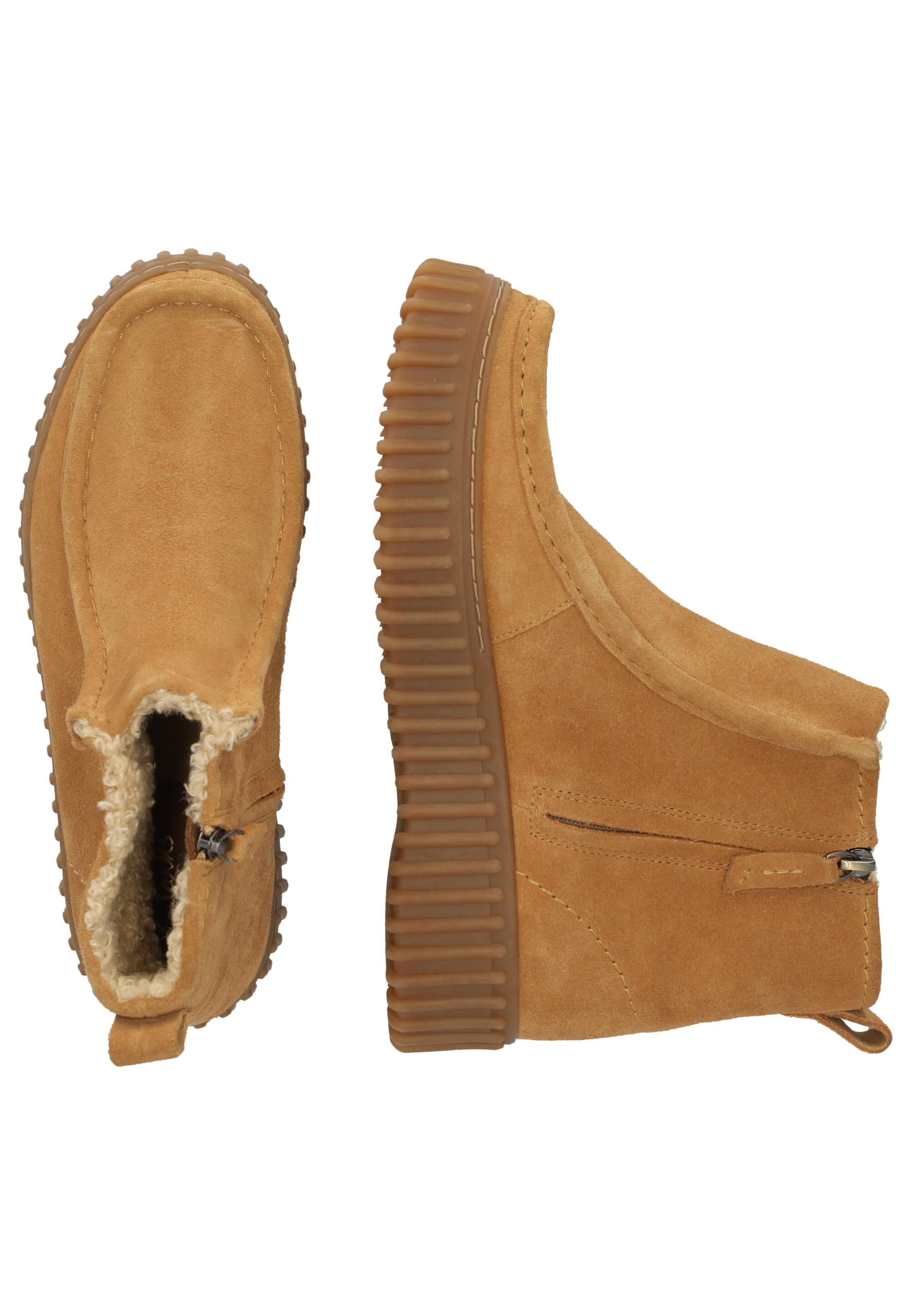 CLARKS TORHILL COZY Jasnobrązowy 6/15