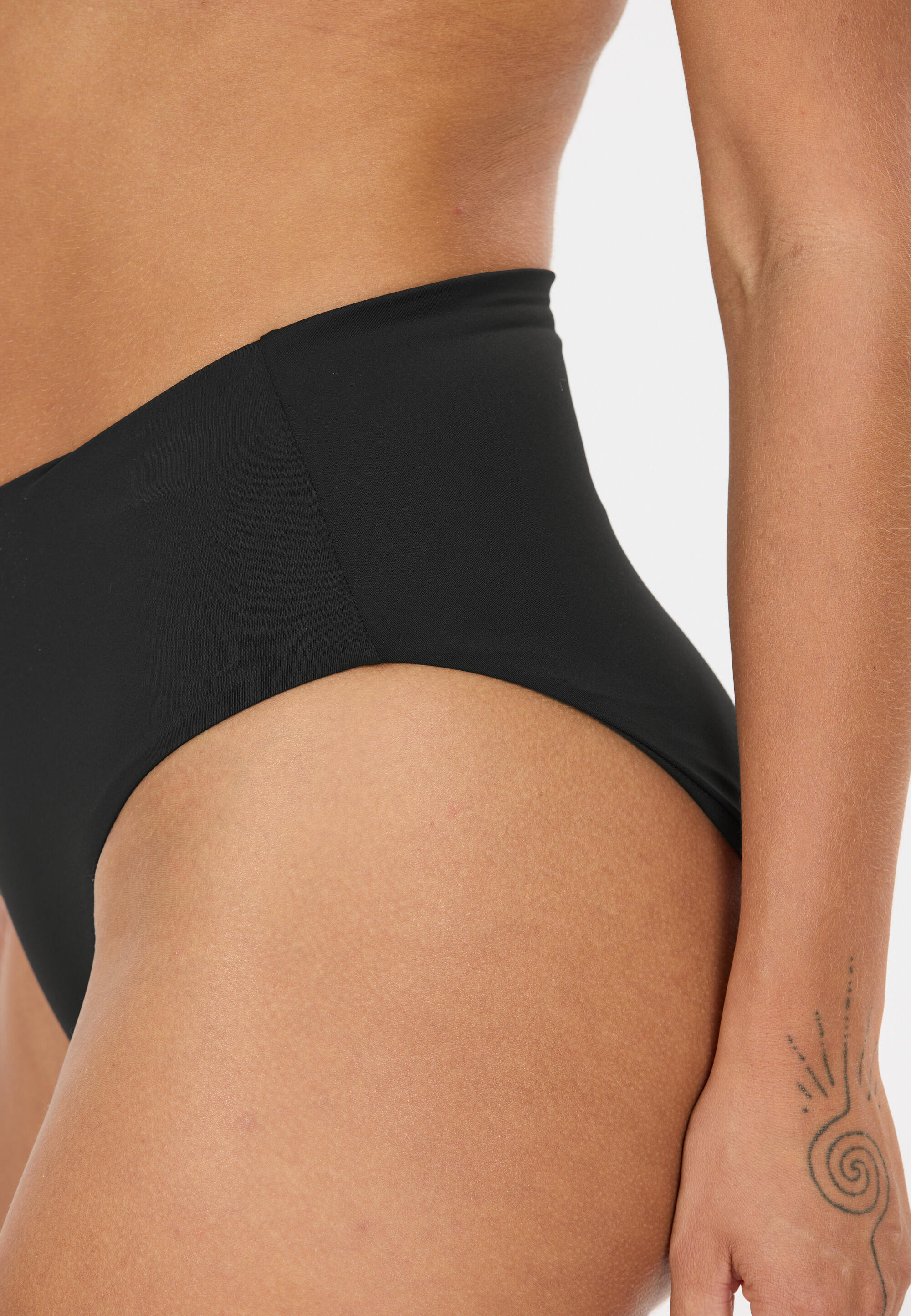 Cueca de fato de banho de cintura alta para mulheres Athlecia Ally 8/15