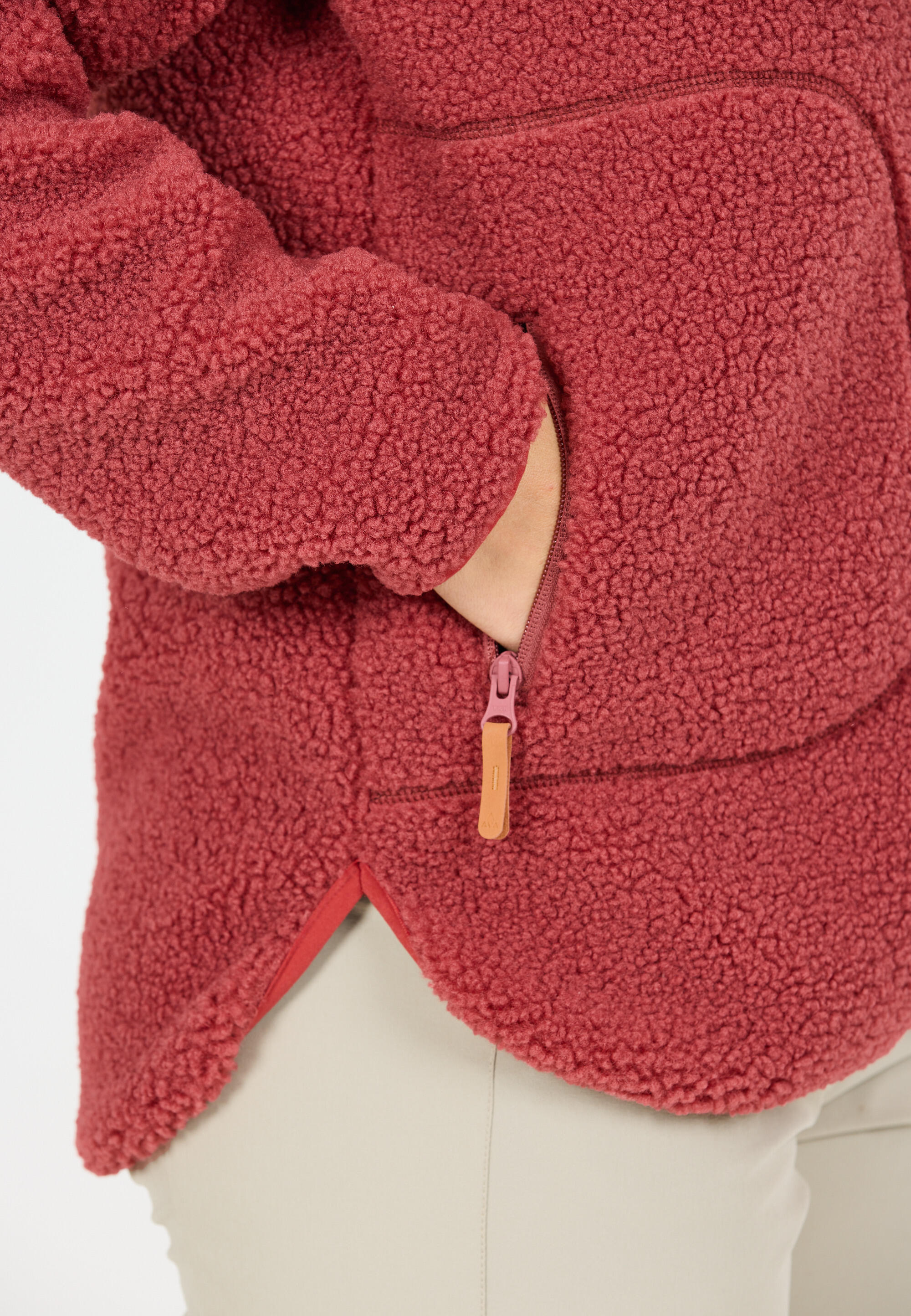 Teddy-Fleece Hoodie Polyester Damen Whistler Pioneer 8/15
