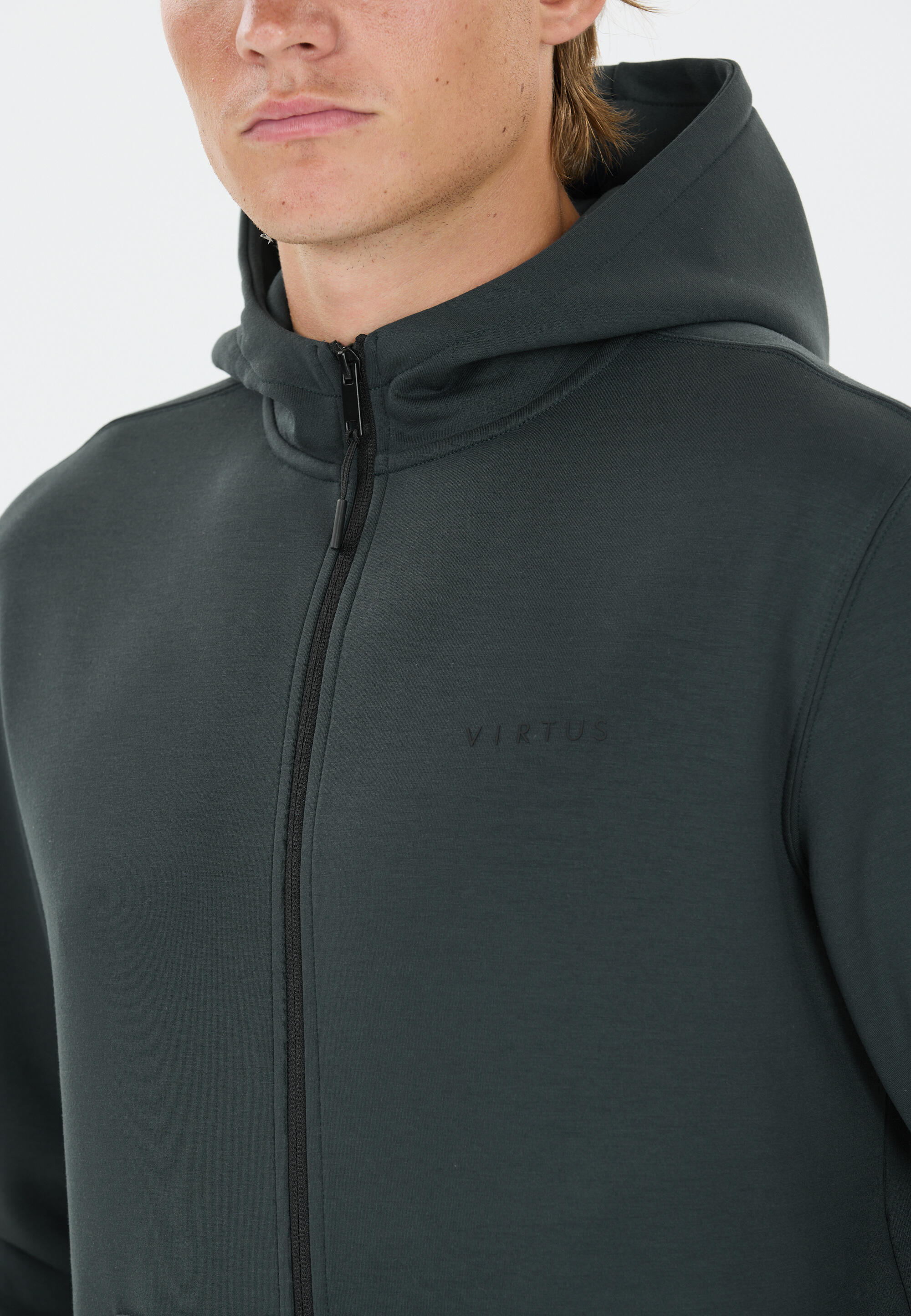 Sudadera con capucha y cremallera Virtus Taro V2 9/15