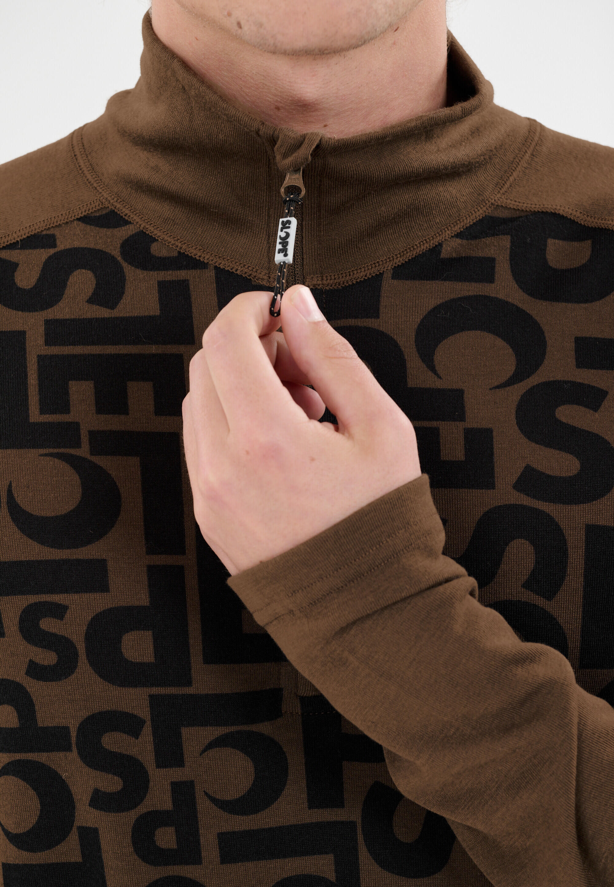 Pullover mit Reißverschluss Slope Rei AOP Printed 9/15