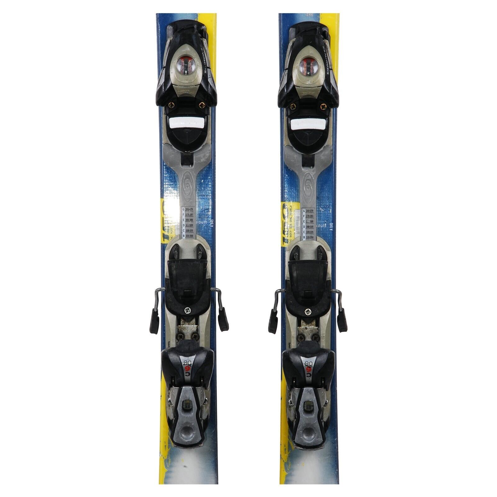 RECONDITIONNE - Ski Salomon Scrambler 400 + Fixations 3/4