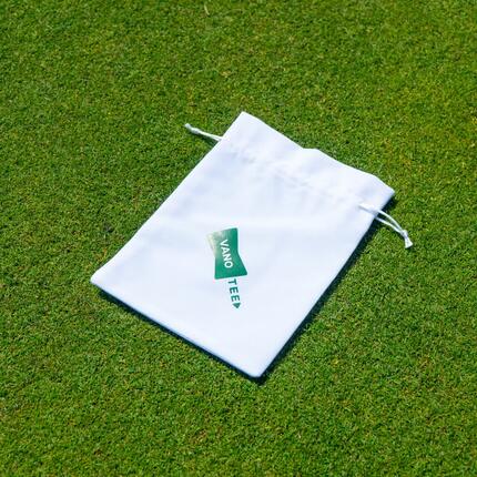 Pochon en velours - Golf - Blanc