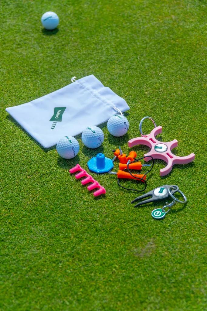 Zakje - Golf - Fluweel - Wit 3/3