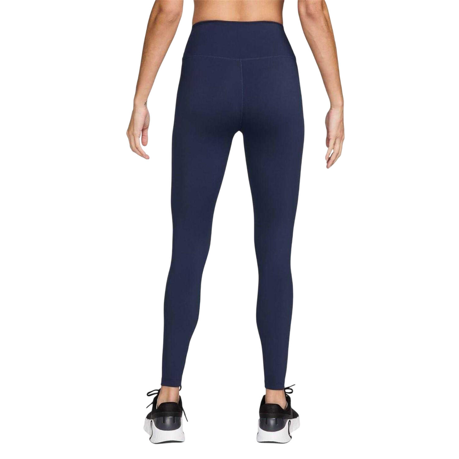 Womens/Ladies One DriFIT High Rise Tights (Midnight Navy) 2/2