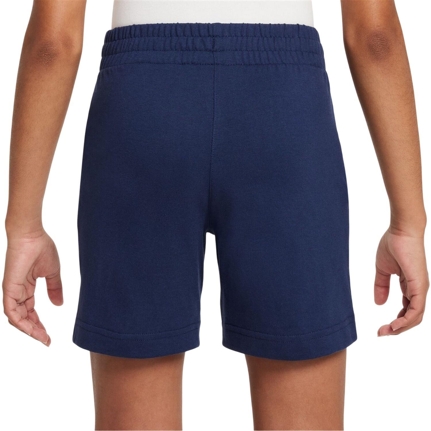 JerseyShorts für Jungen Mitternachtsblau 3/4