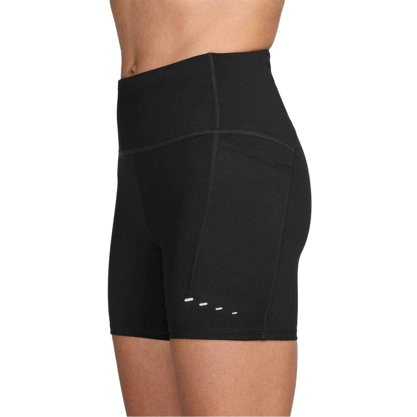 "Swift" Laufshorts für Damen Schwarz 3/4