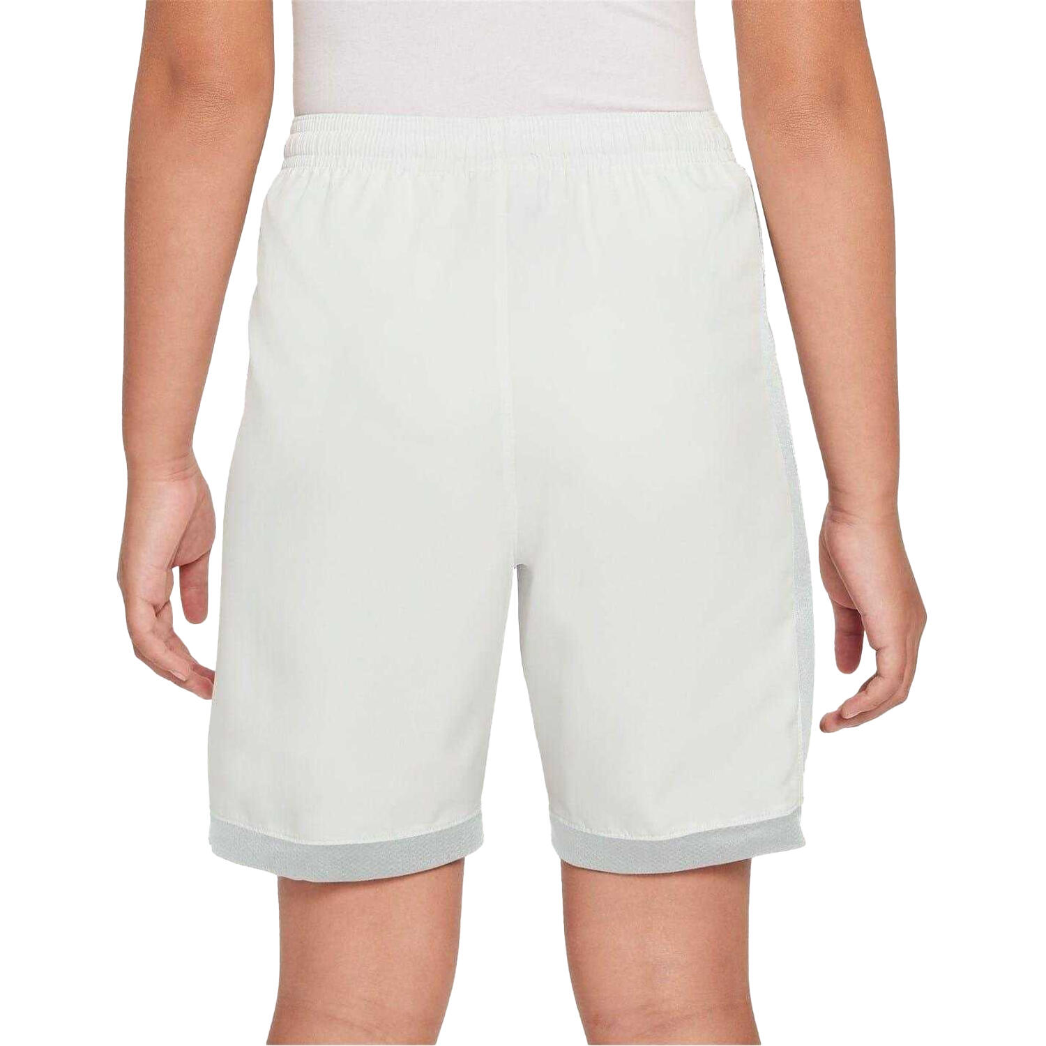 Pantaloncini Da Calcio Grafica Bambini Nike Dri FIT Academy Bianco Nero 2/3