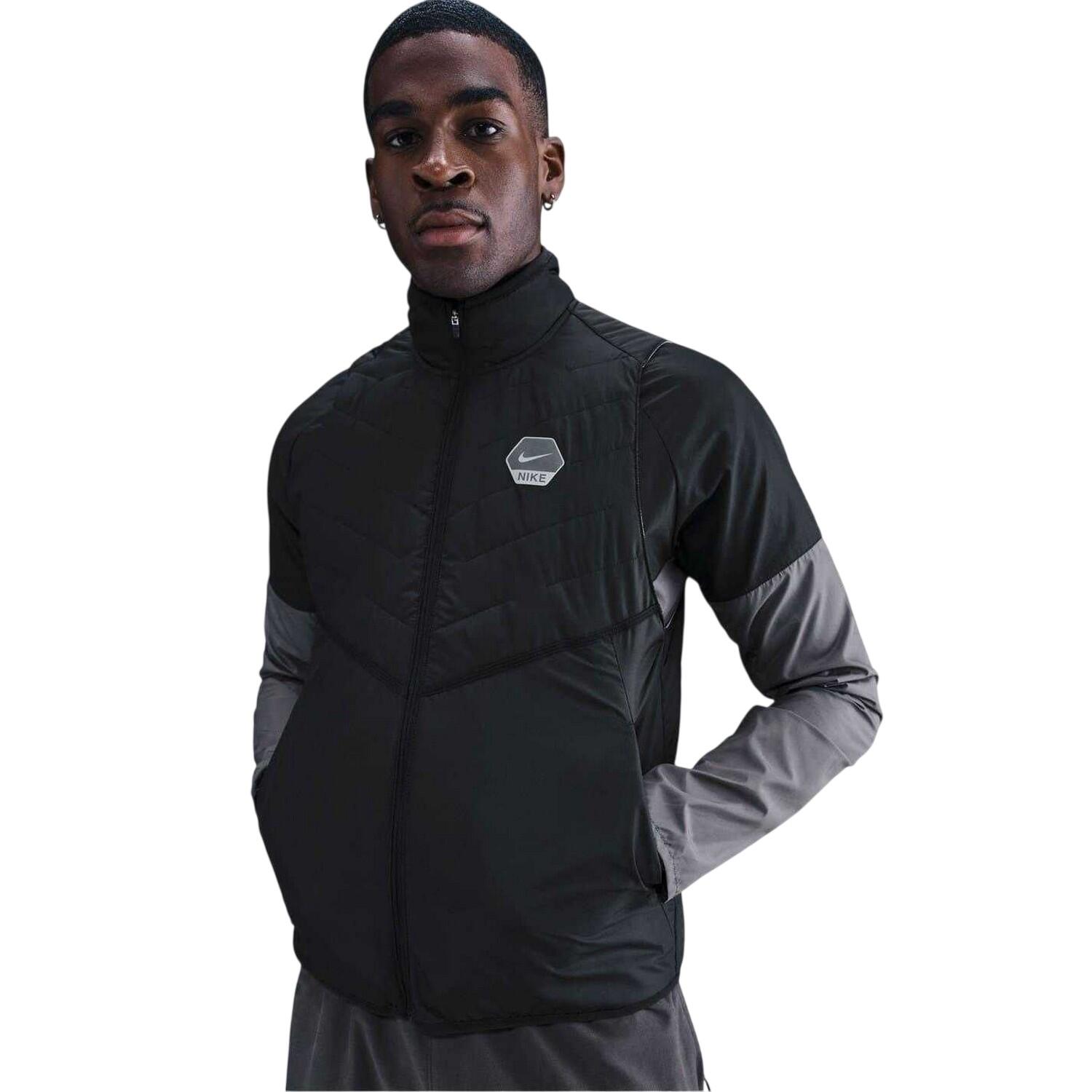 Veste Sans Manches Motif/style Matelassé CITY SIDE Homme (Noir / Rouge) 2/4