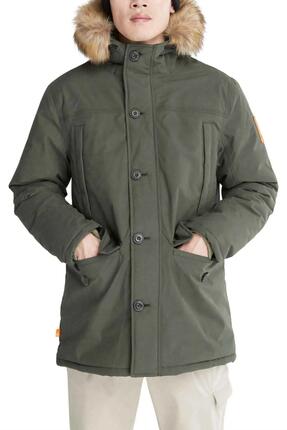 Parka - outdoor - heren - boundary peak - gewatteerd, waterdicht - groen