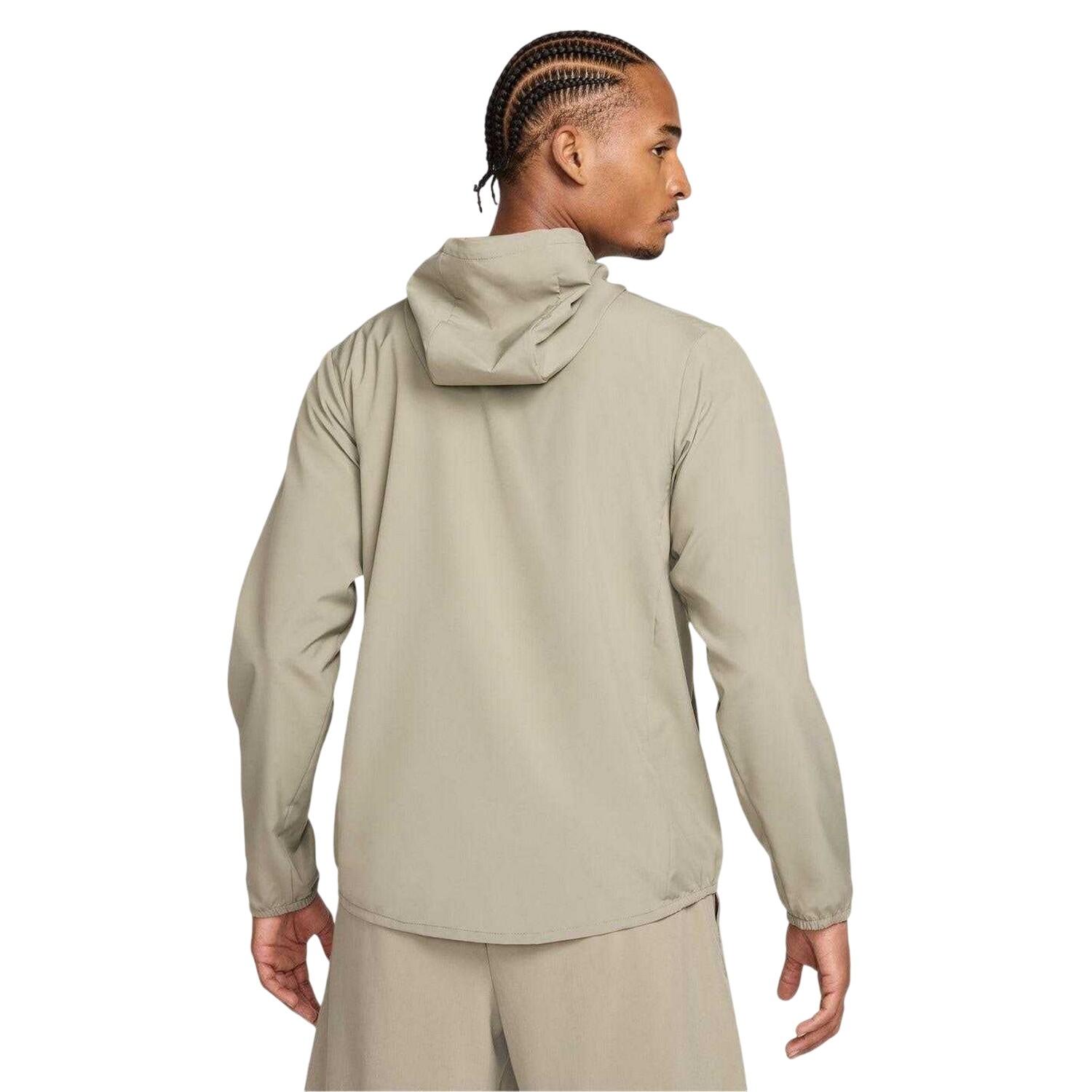 Giacca Con Cappuccio Swoosh DriFIT Uomo Nike Form Verde Militare 2/3