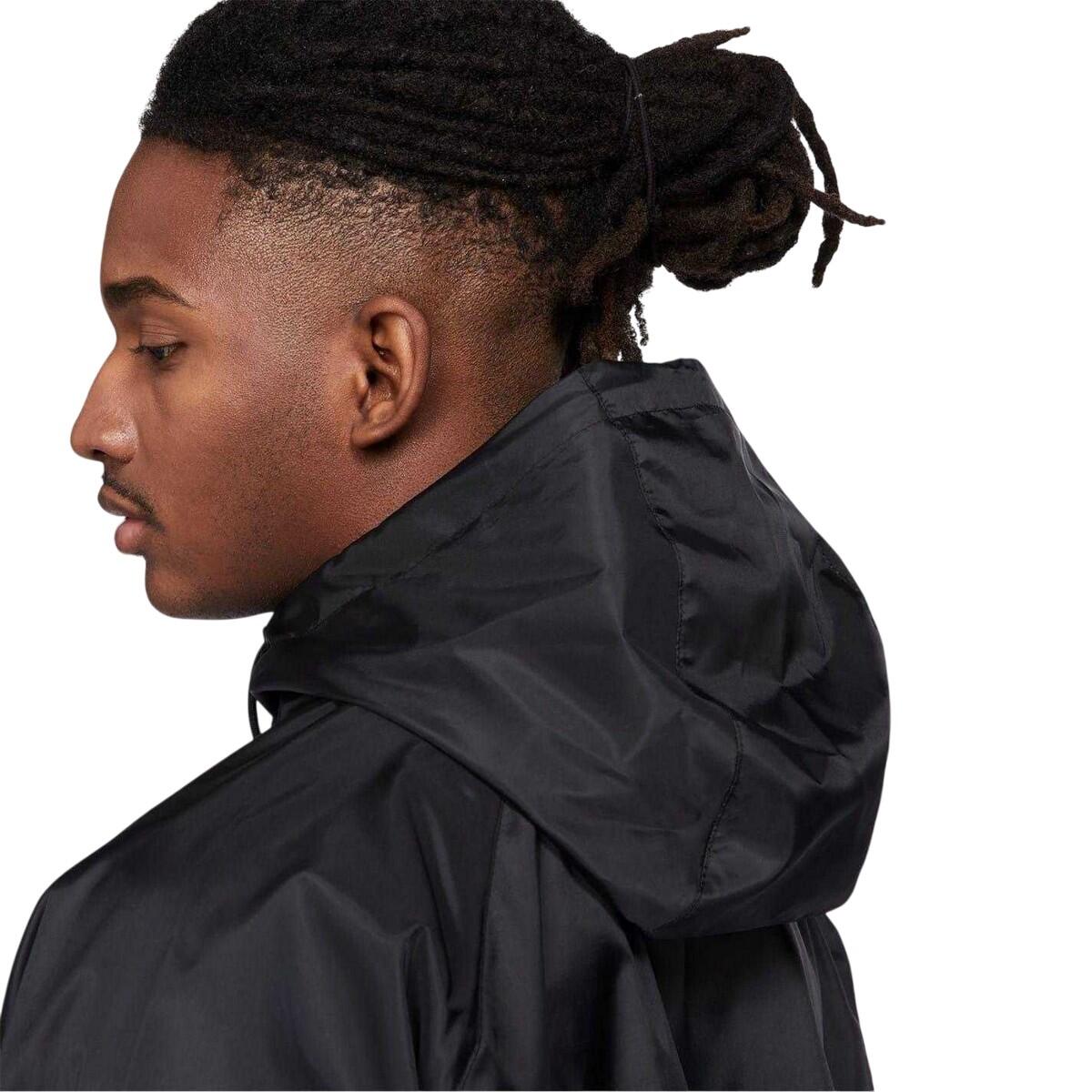 Mens Windrunner Jacket (Black/White) 3/4
