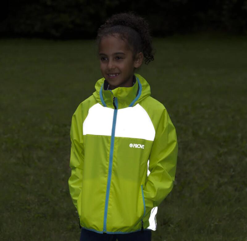 Veste imperméable doublée en polaire pour enfant Nightrider - 7-9 ans 4/4