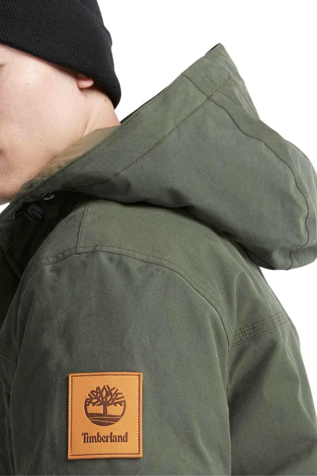 Parka - outdoor - heren - boundary peak - gewatteerd, waterdicht - groen 5/7