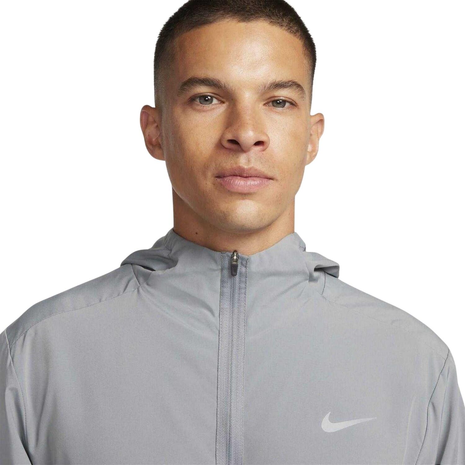 Veste À Capuche Motif/style Swoosh FORM Homme (Gris) 3/3
