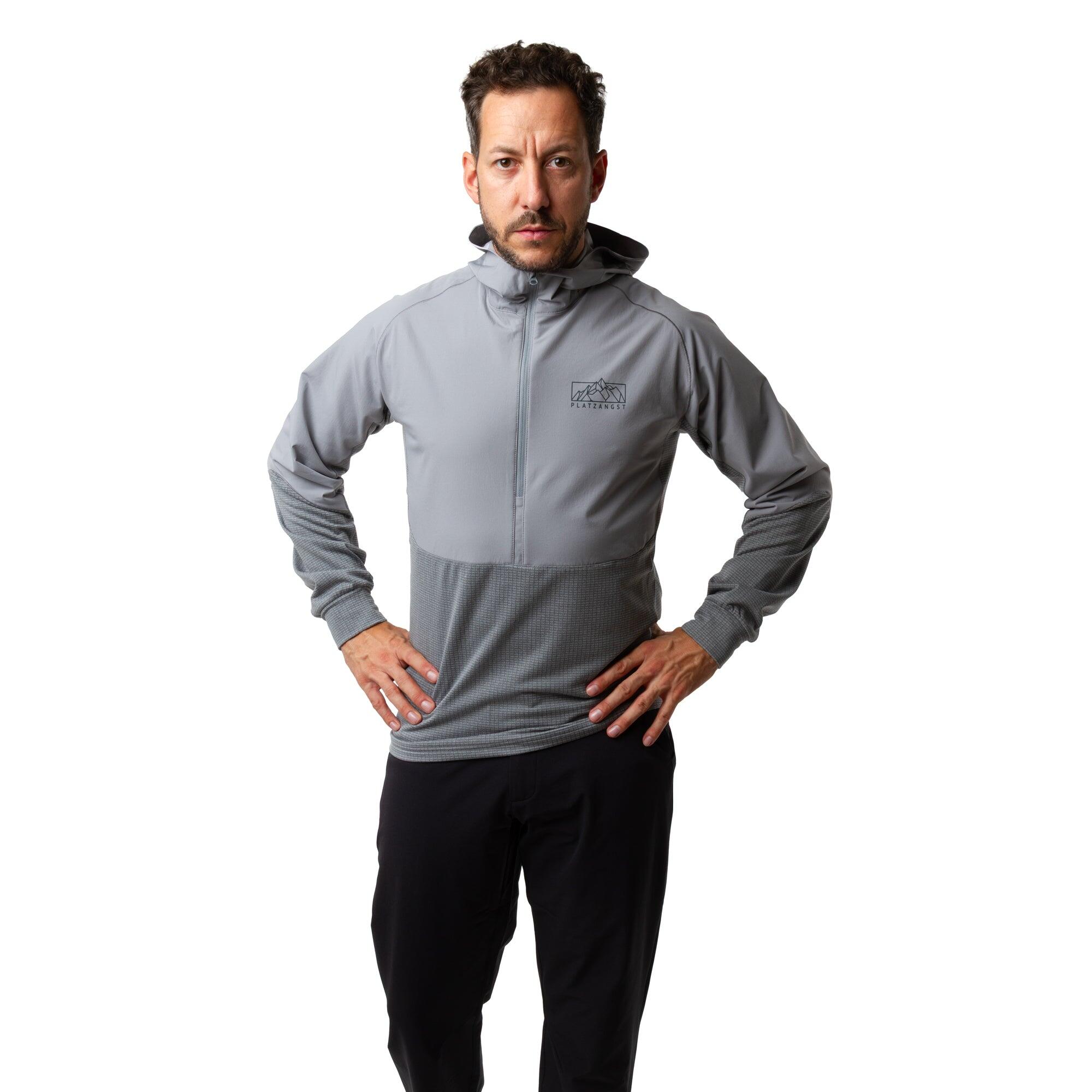 Herren - MTB/Gravel Trikot - langarm Zip - Breeze 2025 - grau 1/5