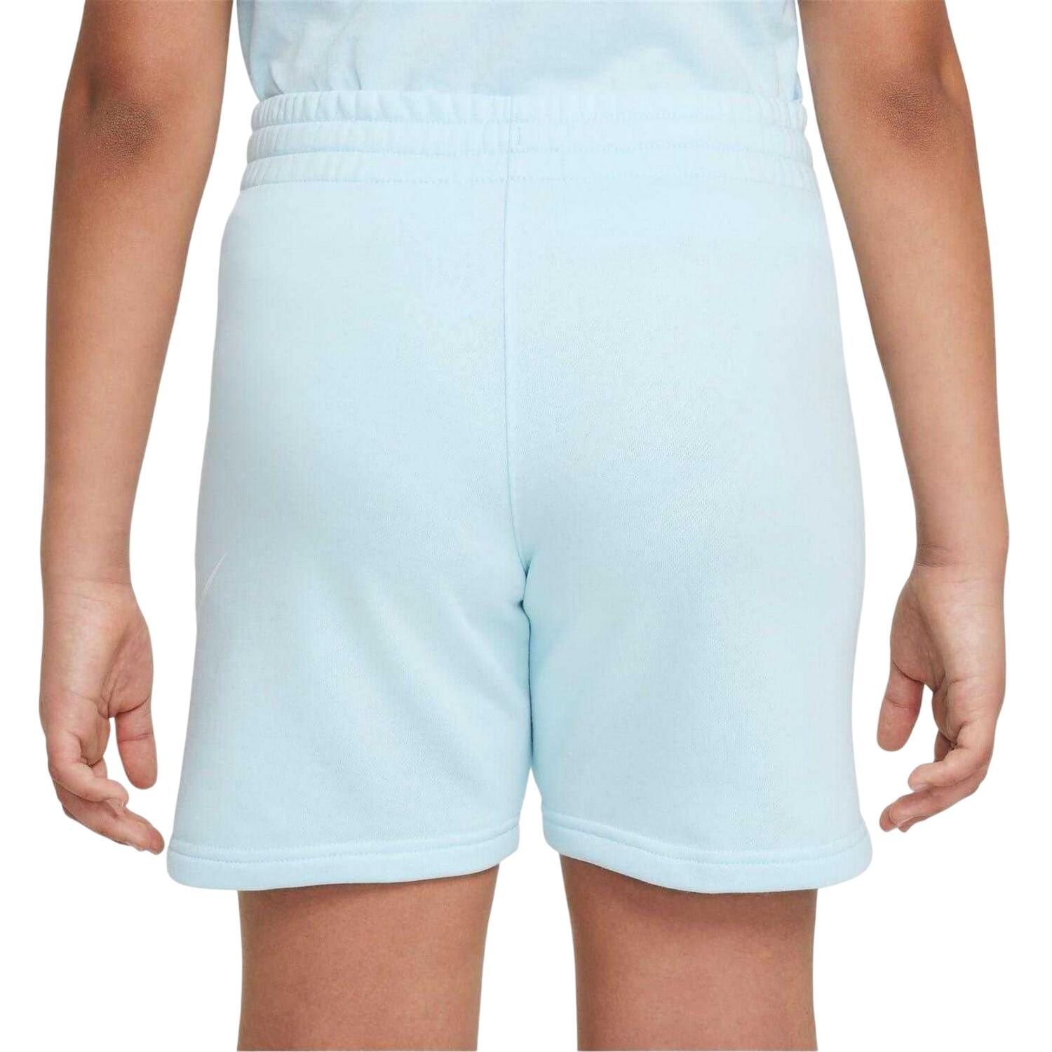 Pantaloncini Sportivi Pile Bambini Nike Hybrid Blu Ghiaccio 2/3