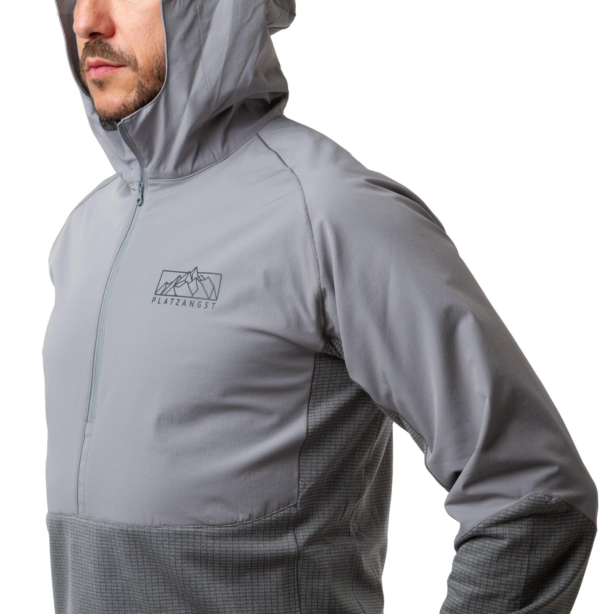 Herren - MTB/Gravel Trikot - langarm Zip - Breeze 2025 - grau 4/5