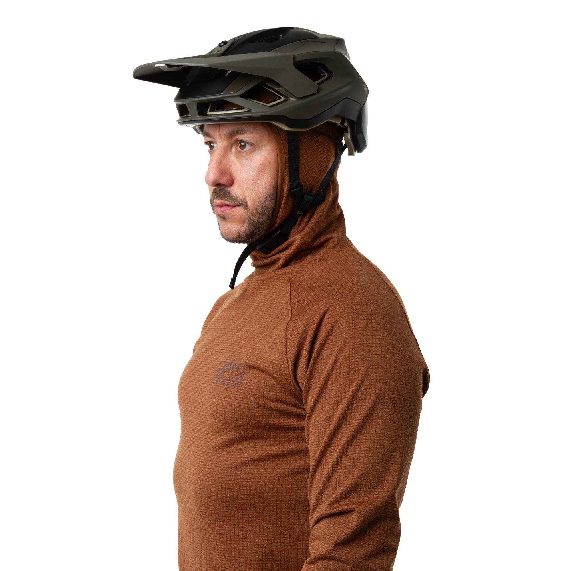 Herren - MTB - Langarm-Trikot - Maskentrikot 2025 - Braun 5/5