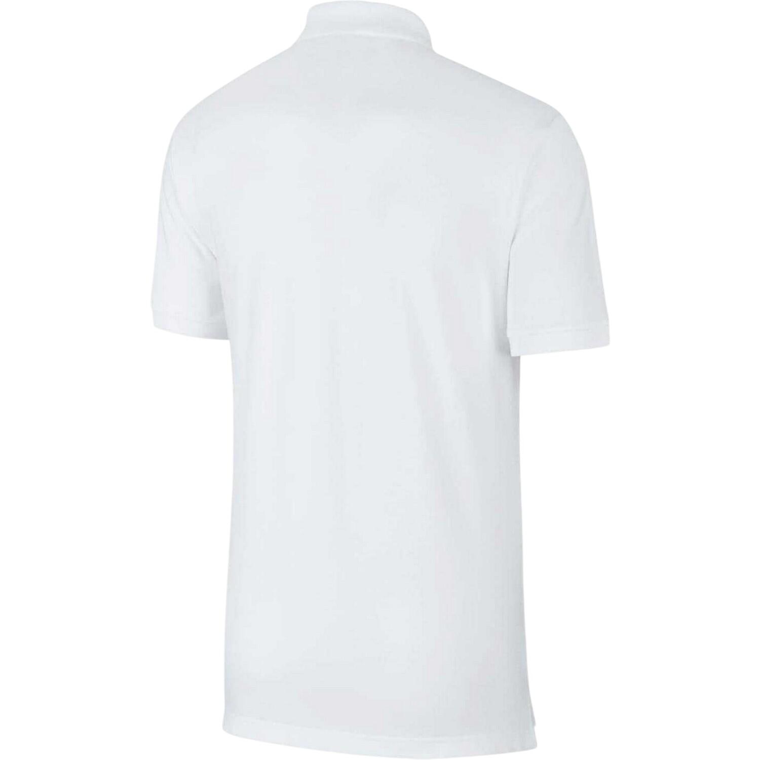Polo Manches Courtes MATCH UP Homme (Blanc) 3/3