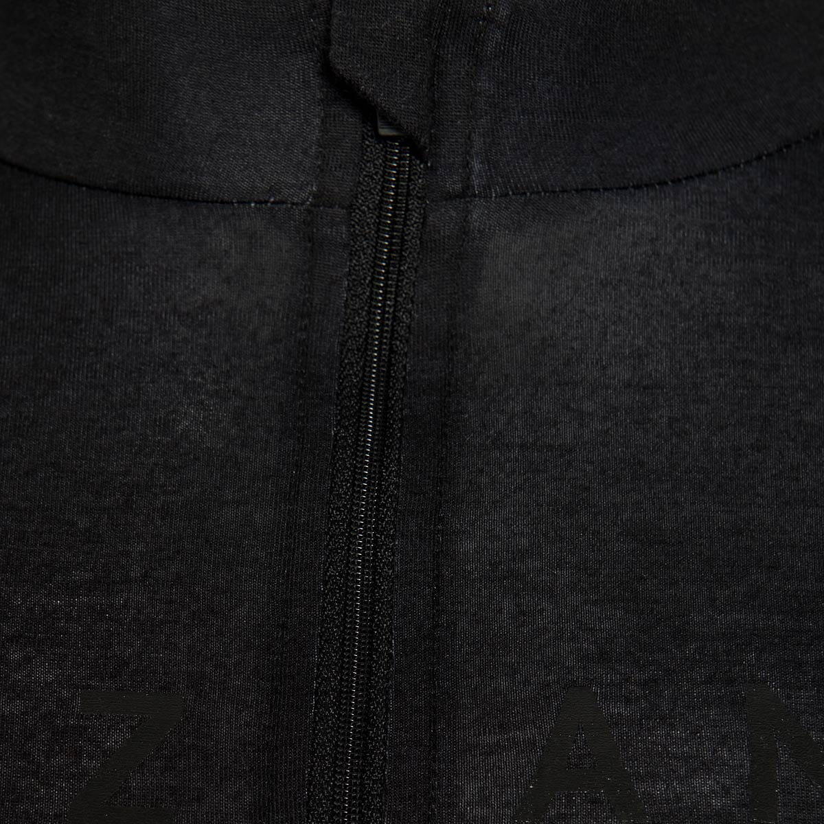 Zip Jersey - Schwarz - XS 3/5