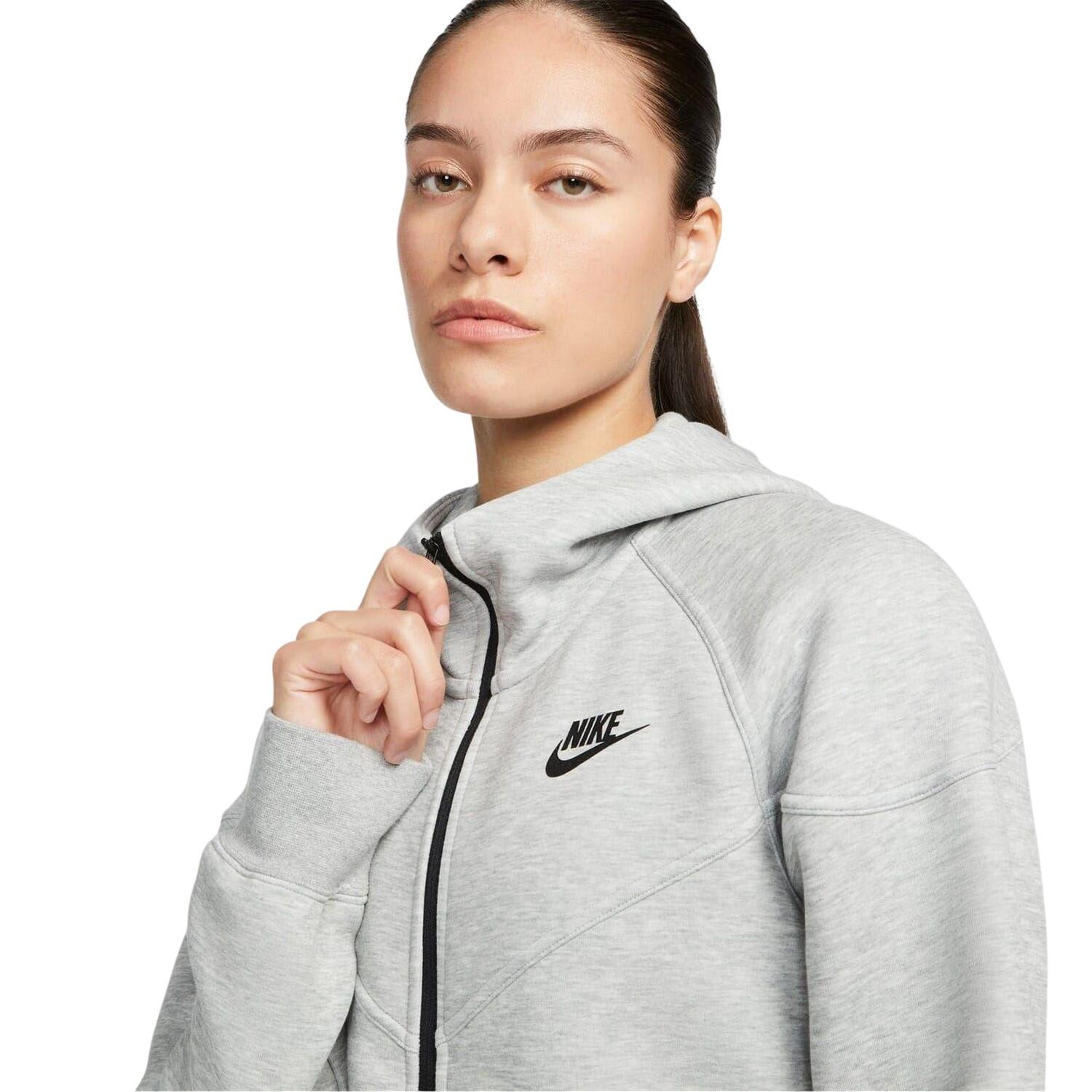 Veste À Capuche Motif/style Tech WINDRUNNER Femme (Gris) 3/3