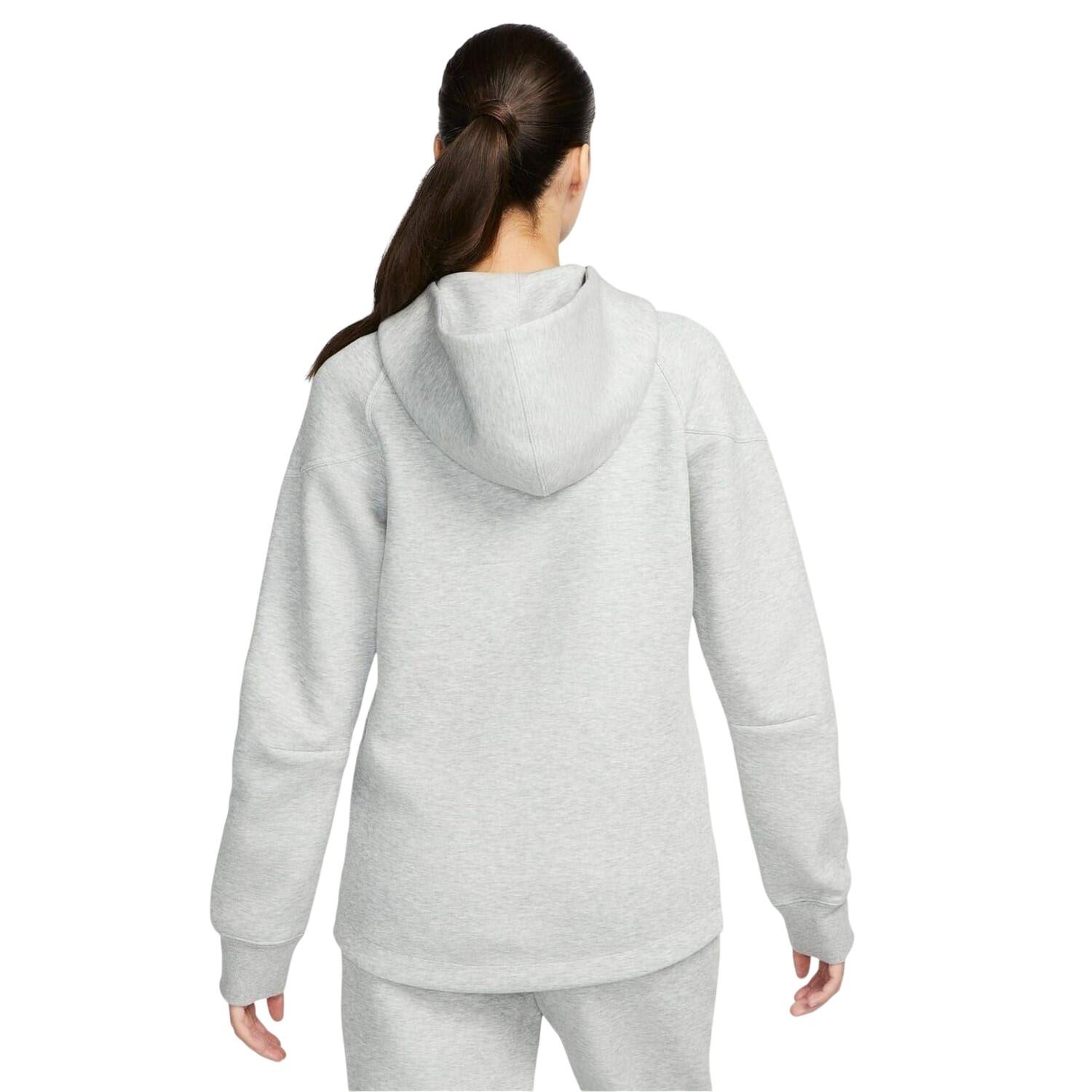 Veste À Capuche Motif/style Tech WINDRUNNER Femme (Gris) 2/3