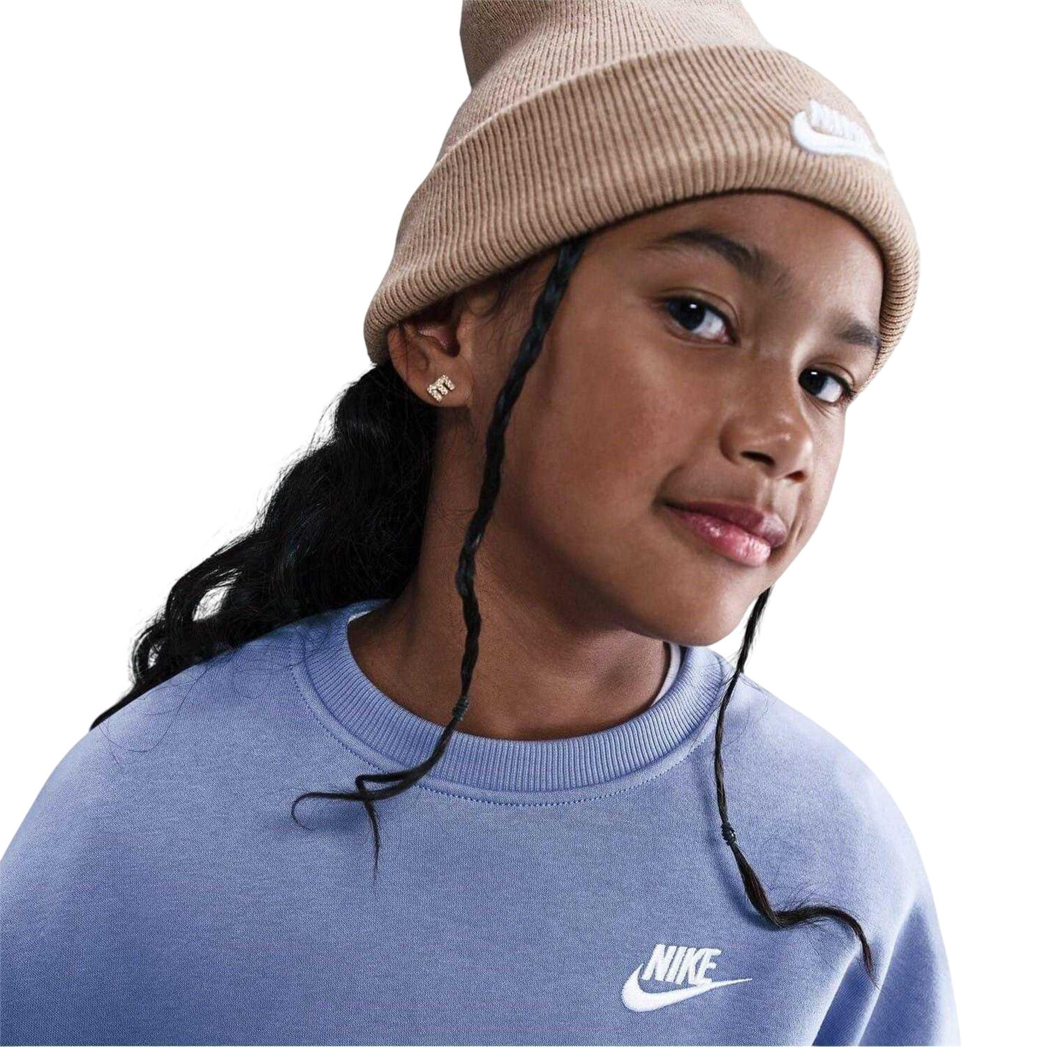 Sweatshirt für , Kastig, Langärmlig Kinder Indigoblau 4/4