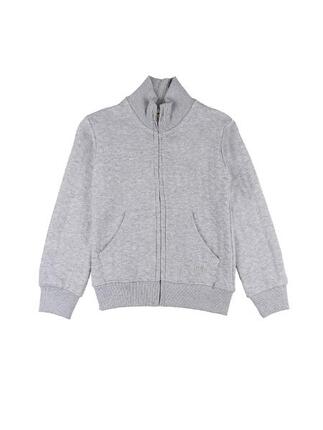 Sweat-shirt fille Leone 1947 Apparel maille torsadée col montant zip