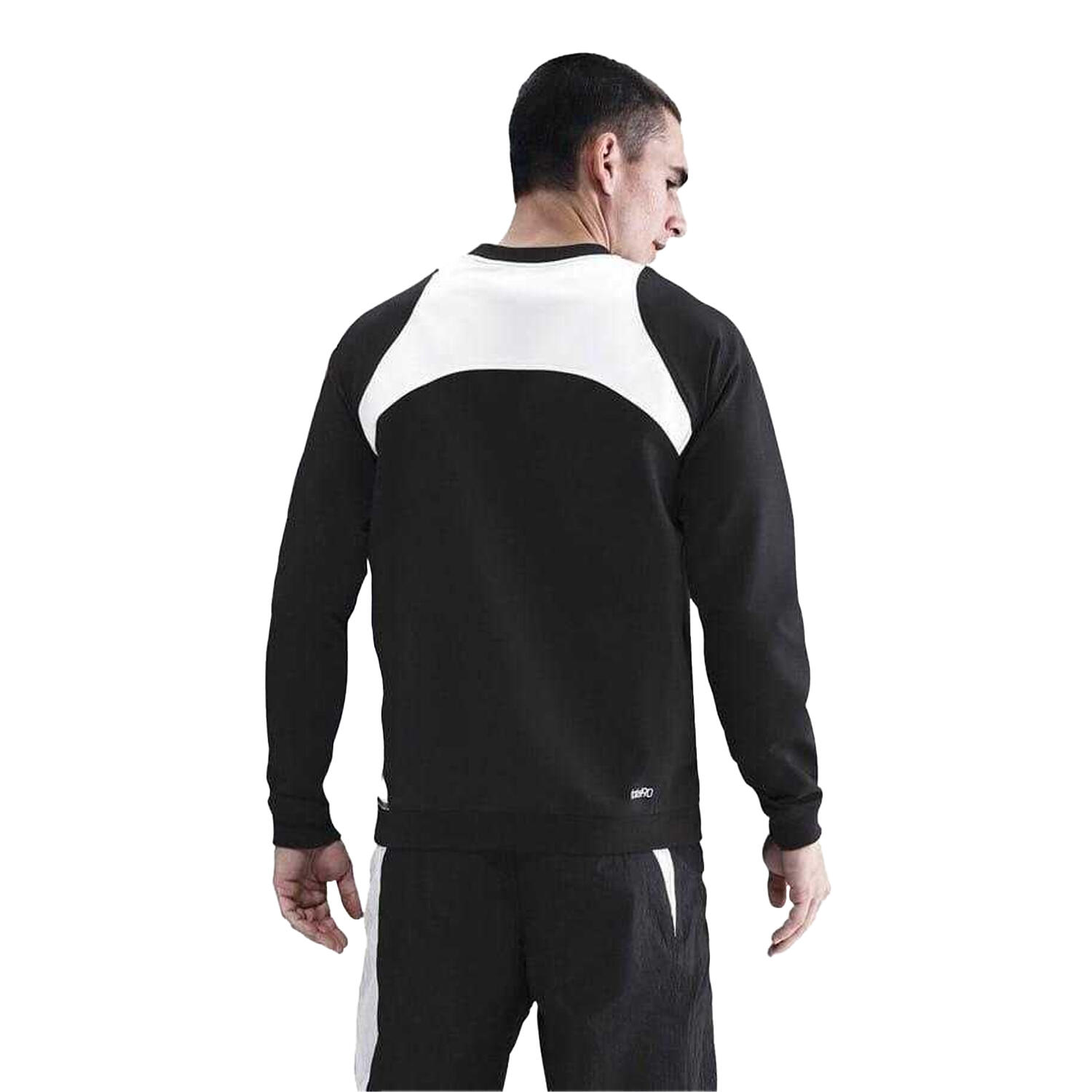 "T90 20252026" Sweatshirt für Herren Schwarz/Weiß 3/4