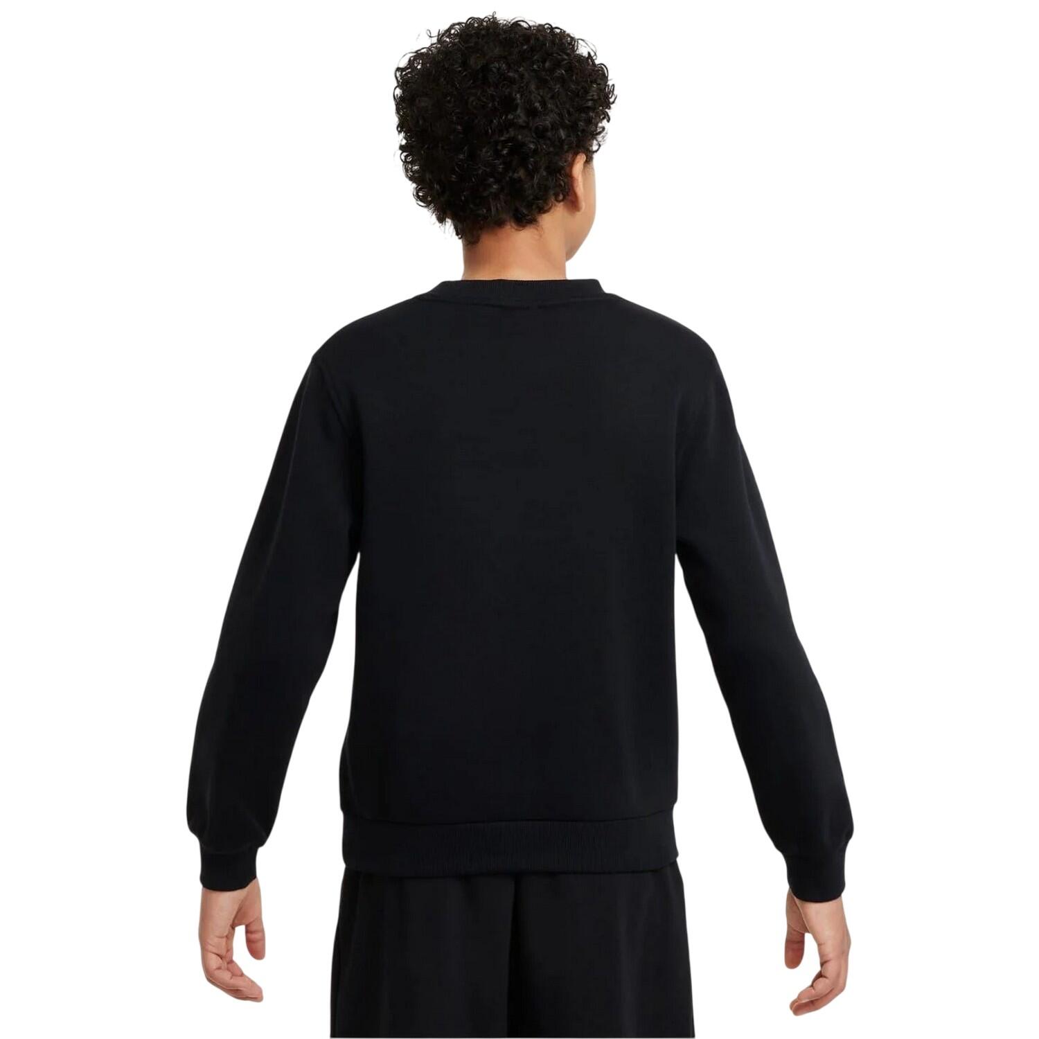 Sweat Motif/style Logo Doré Enfant (Noir) 2/3