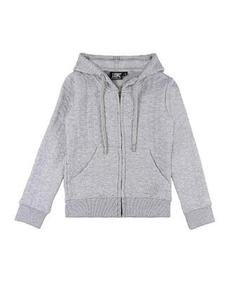 Sweat à capuche fille Leone 1947 Apparel maille torsadée zip