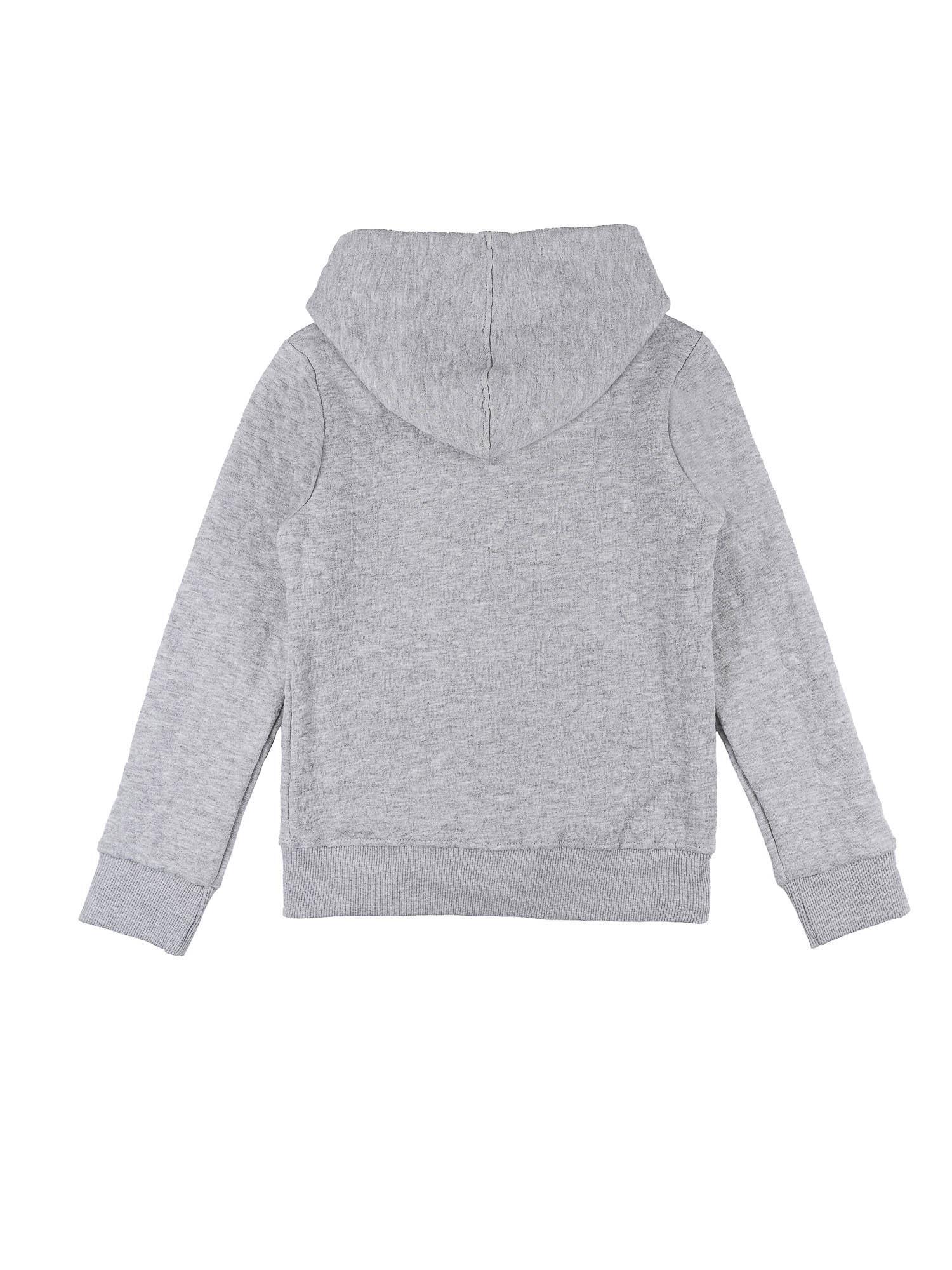 Sweat à capuche fille Leone 1947 Apparel maille torsadée zip 2/2