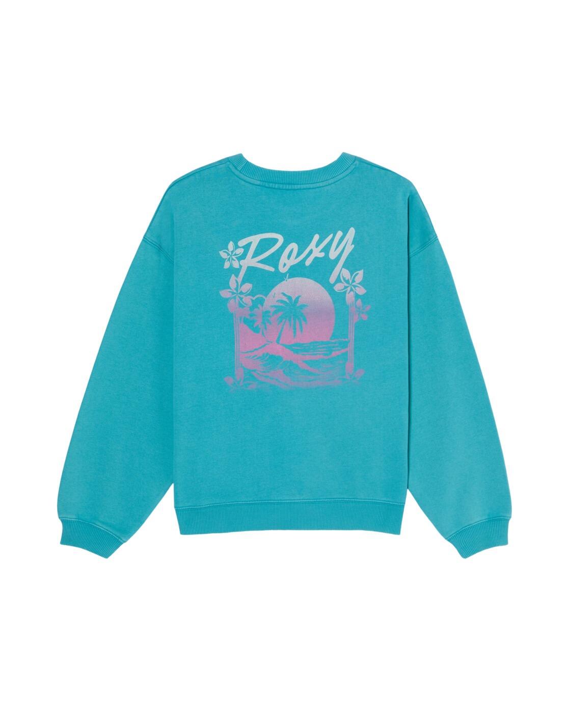 Sudadera extragrande LINEUP BRUSHED Azul Niña 4/4