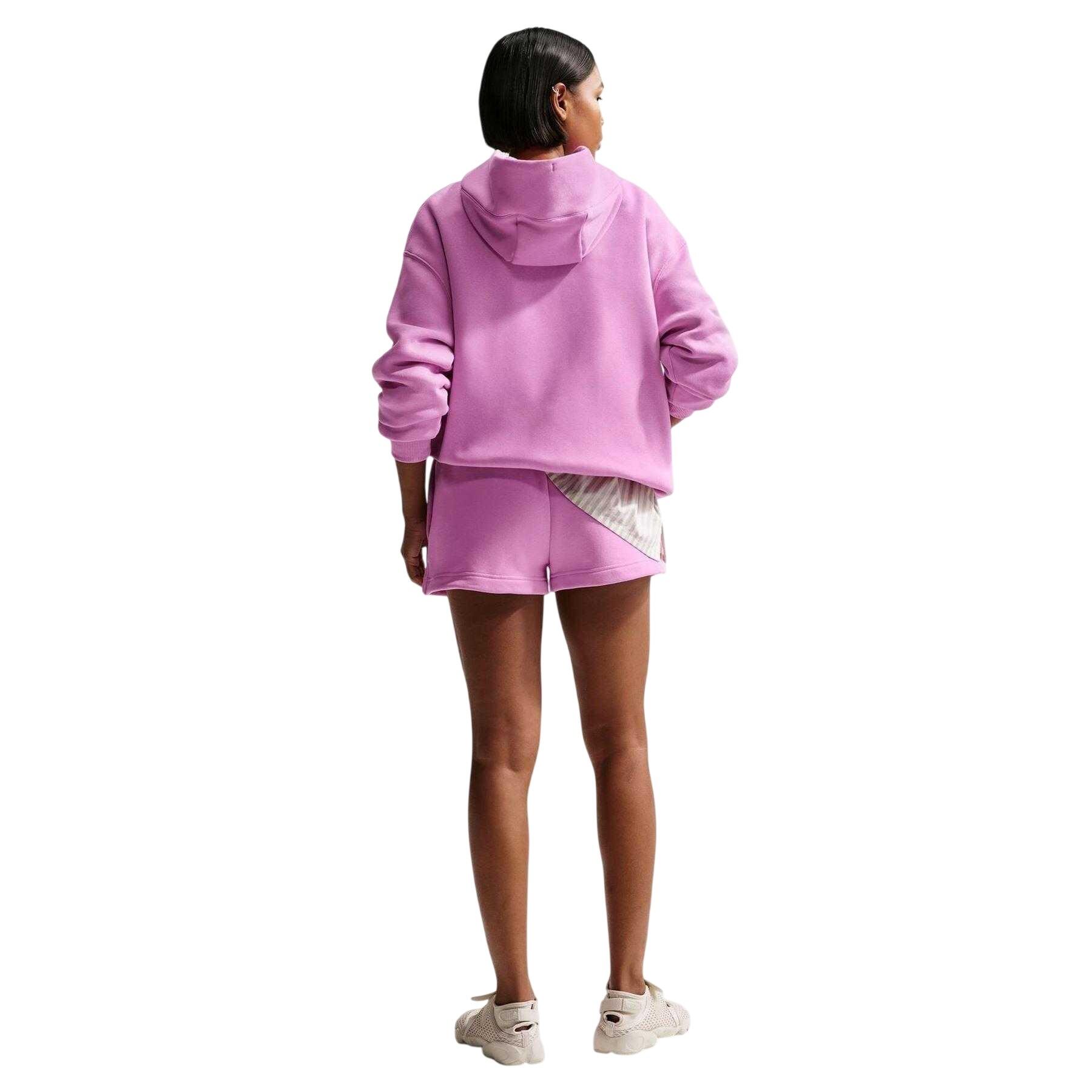 "Chenille" Kapuzenpullover für , Fleece Damen Magenta 3/5
