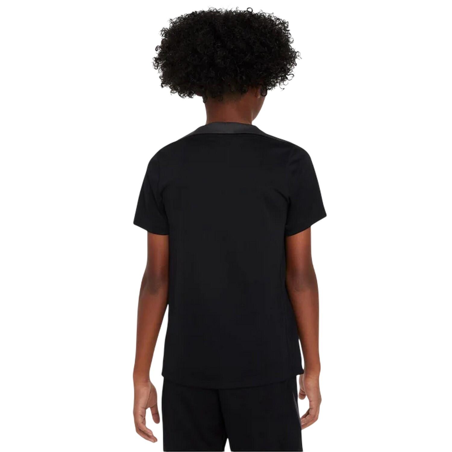 "Strike" TShirt für , DriFIT, Fußball Kinder Schwarz/Weiß 3/4