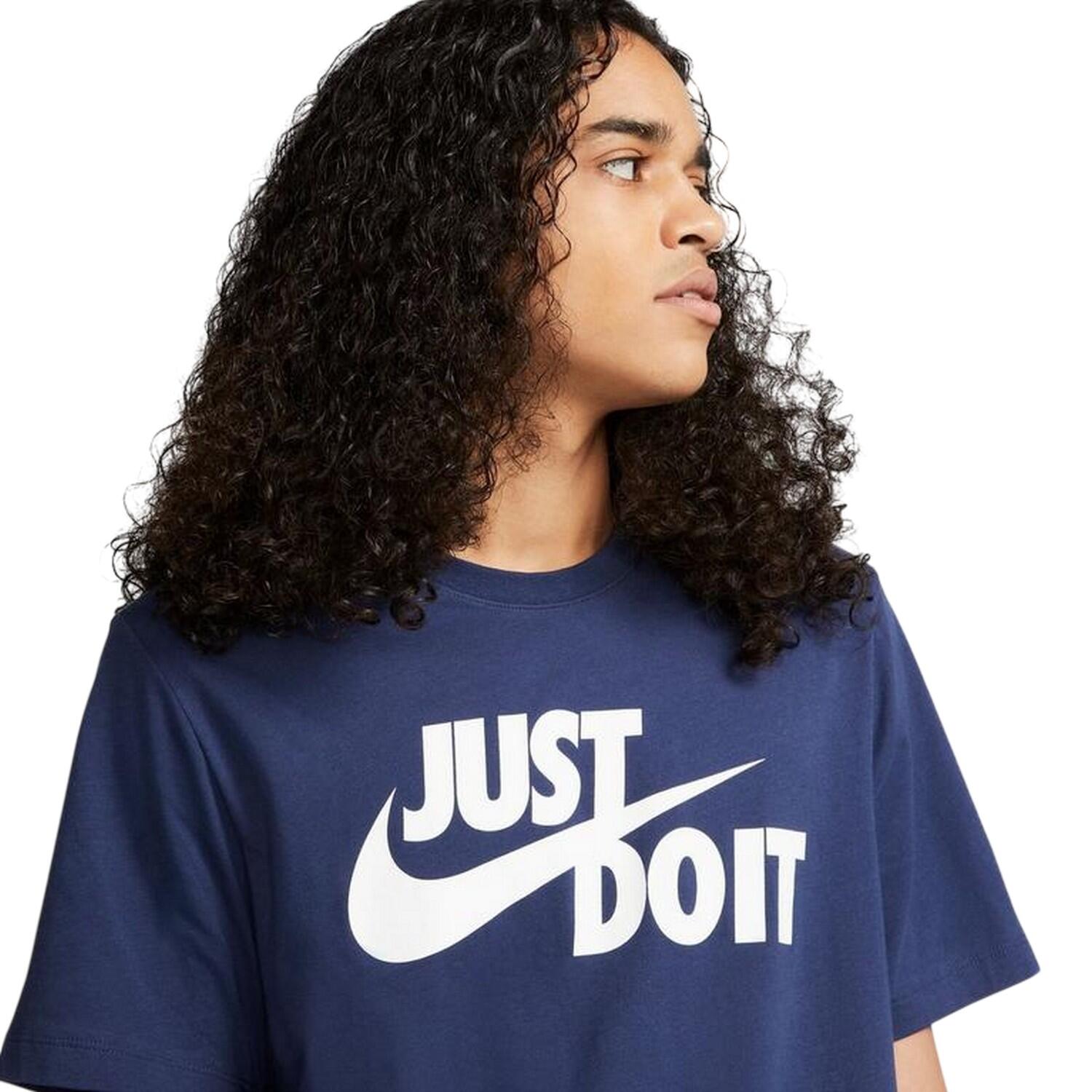"Just Do It" TShirt für Herren Mitternachtsblau 4/5