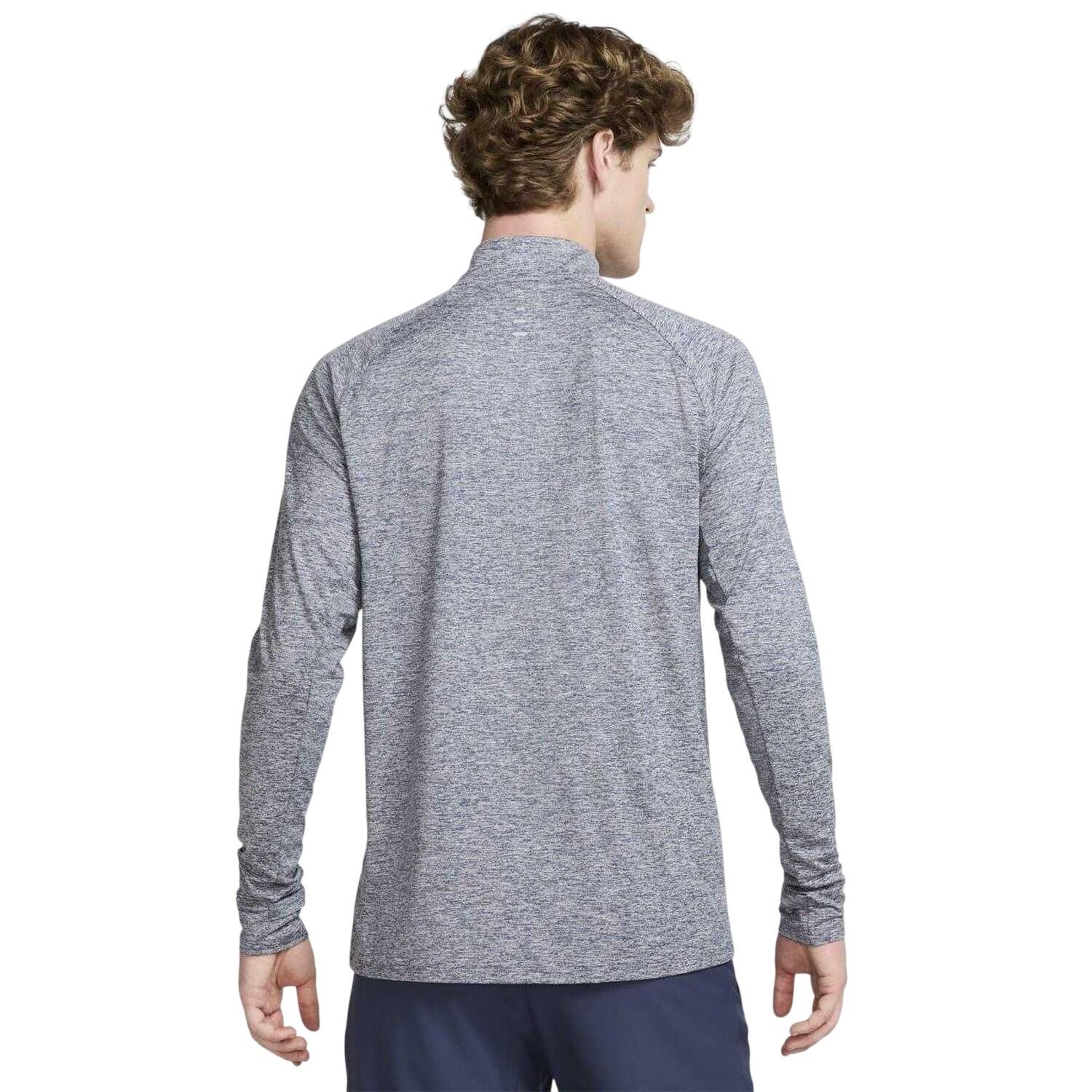 Mens Stride Running Top (Thunder Blue) 2/3