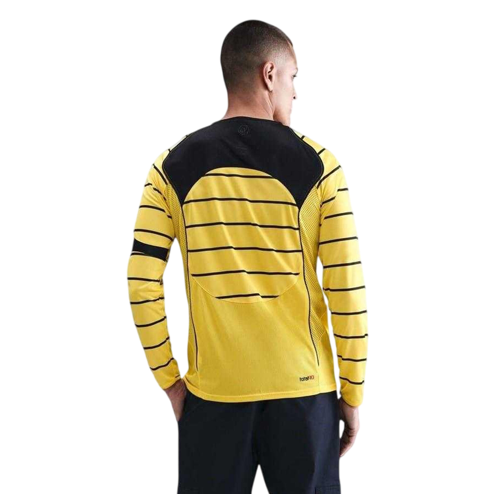 "Energy Crew" Trikot für , Langärmlig Herren Gelb/Schwarz 2/3