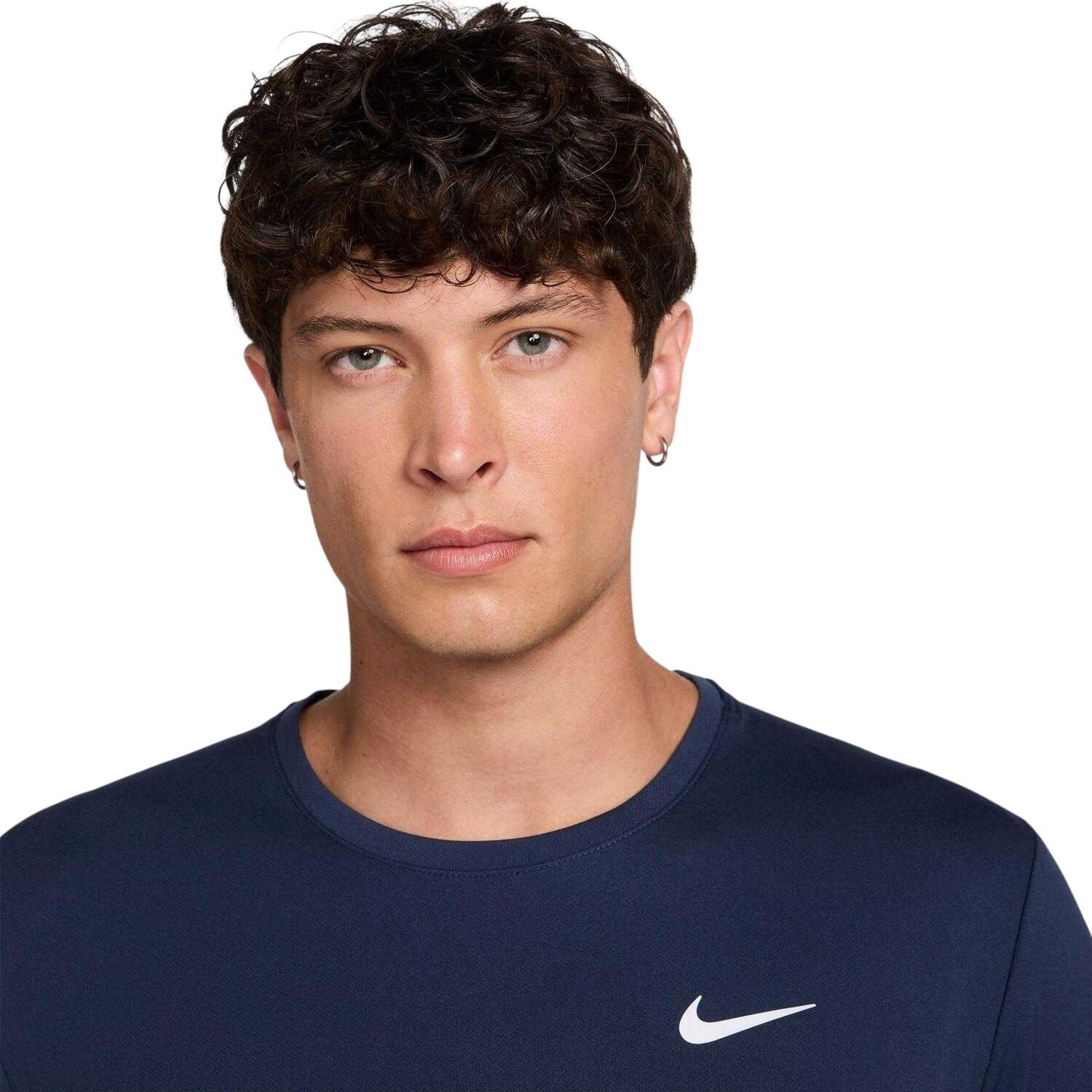 "Miler" TShirt für , Reflektierende Details Herren Mitternachtsblau 3/3