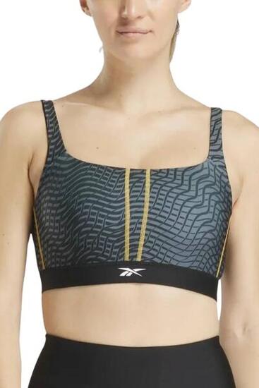 Sporttopje - sport voor vrouwen - uitsnijdingen, elastische band - grijs