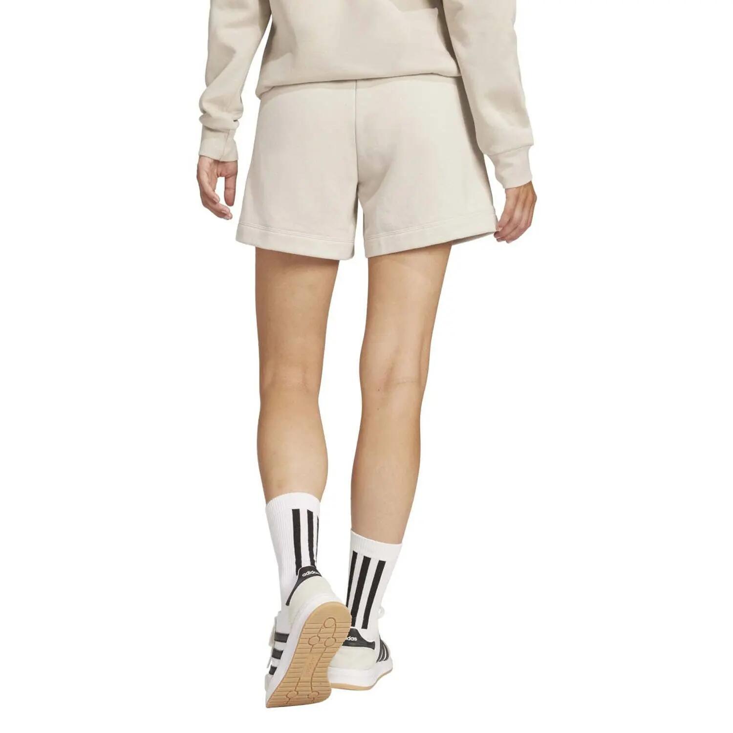 Short Adidas Essentials Linear French Terry Kva56 Mujer 3/6