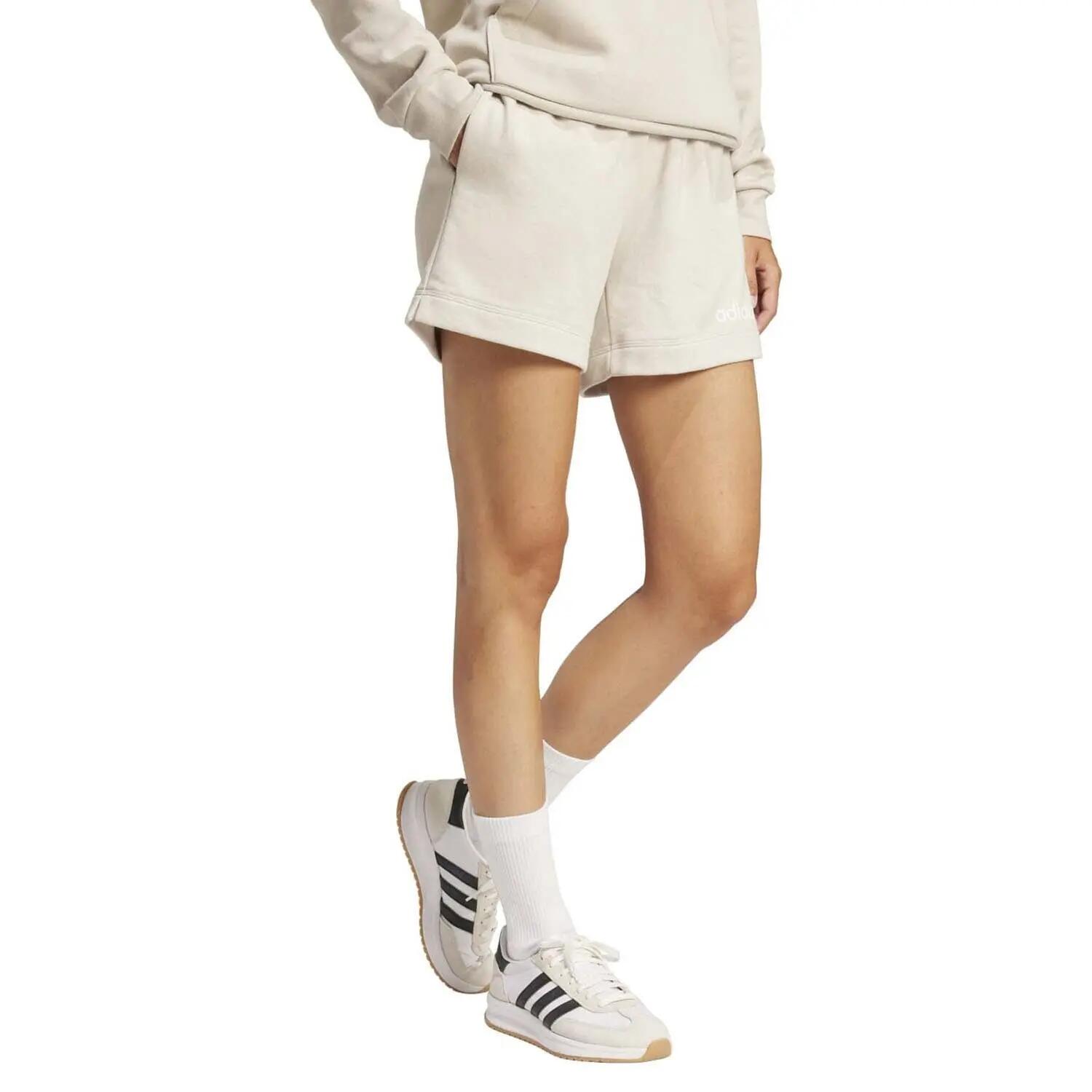 Short Adidas Essentials Linear French Terry Kva56 Mujer 2/6
