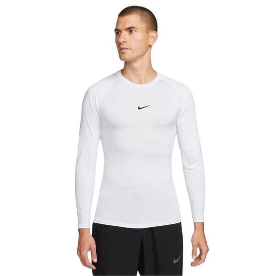 Pro" Base Layer Oberteil für , Athletisch Herren Weiß/Schwarz