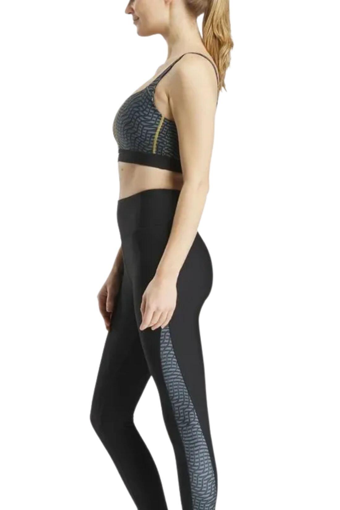Sporttopje - sport voor vrouwen - uitsnijdingen, elastische band - grijs 2/4