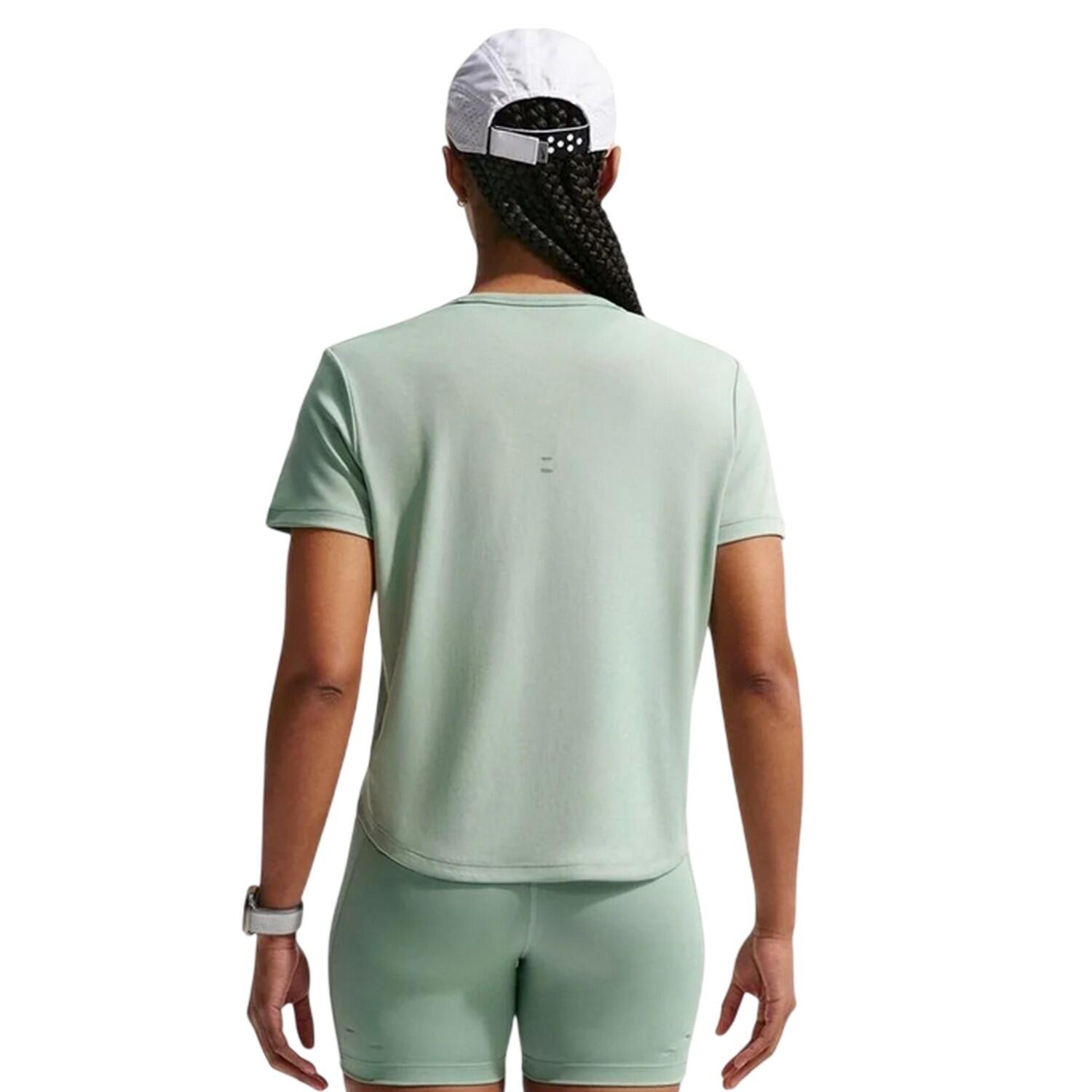 Womens/Ladies Swoosh DriFIT Top (Green) 3/4